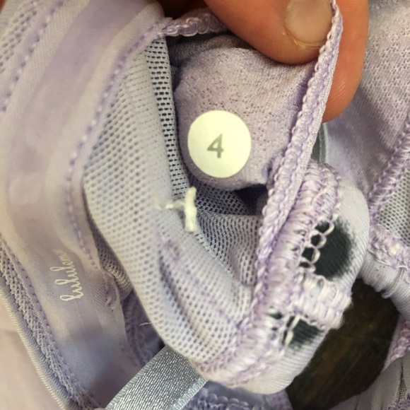 Lululemon Purple Polka Dot Cut Out Top - Picture 12 of 12